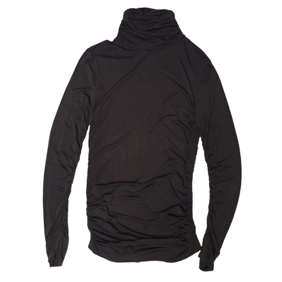 Soft Surroundings Size Small ruched top - Picture 2 of 5